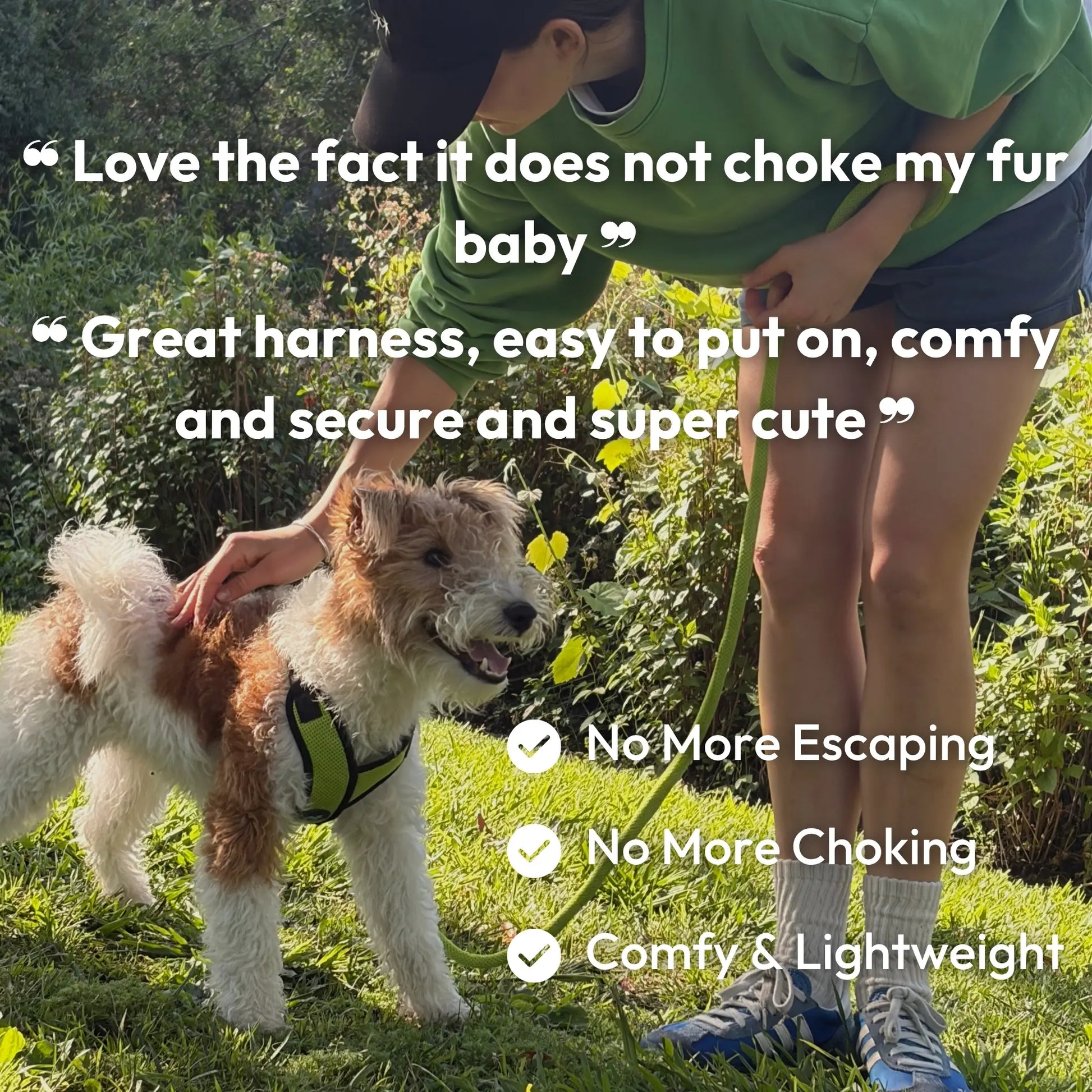 Gooby: Comfort X Step-In Lite Dog Harness | Best No-Escape & Choke-Free Step-In Harness for Toy Breeds, Small & Medium Dogs | Ultra-Lightweight | Breathable Mesh | Quick-Dry | Machine Washable