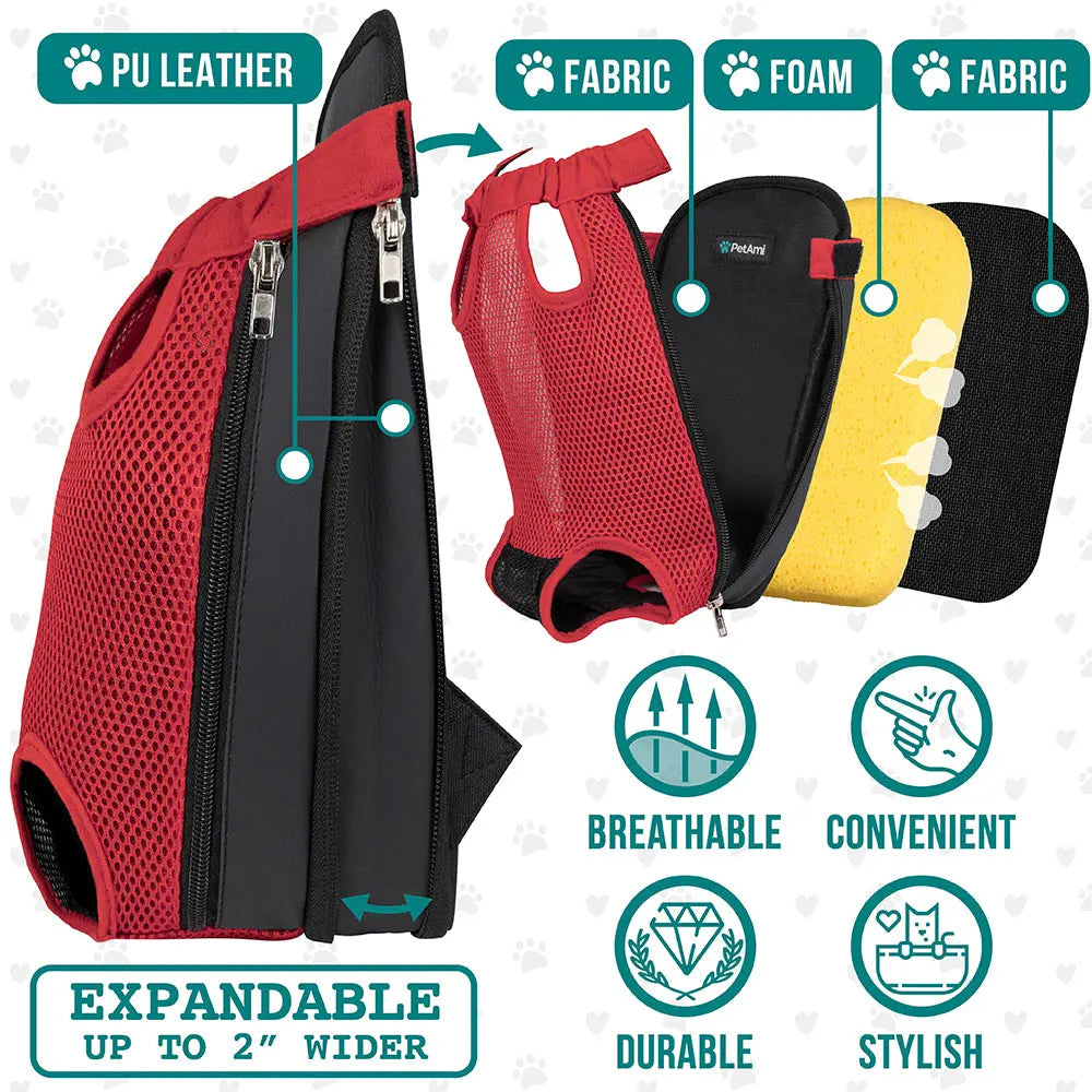 Classic Front Chest Pet Carrier Backpack